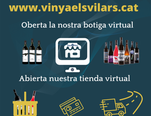 Vinya els Vilars obre la seva botiga online